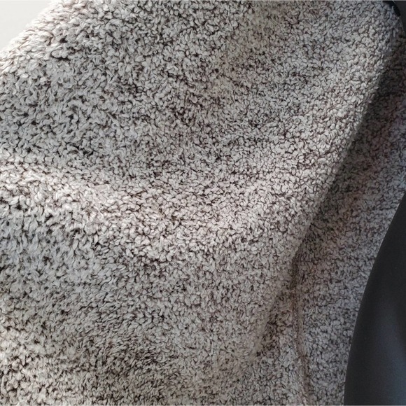 Talbots Brown Faux Sherpa Suede Vest Size Medium Petite - Picture 6 of 10